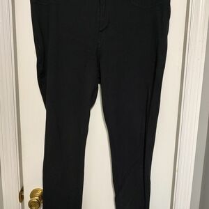 Seven7 Women's Classic Black Skinny Pants
